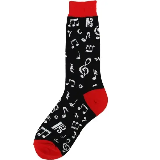 MENS DANCING NOTES SOCKS