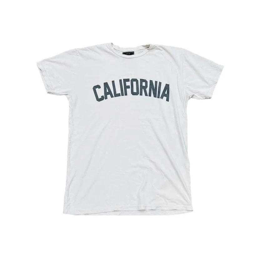 MENS SAND BLACK CALIFORNIA TEE