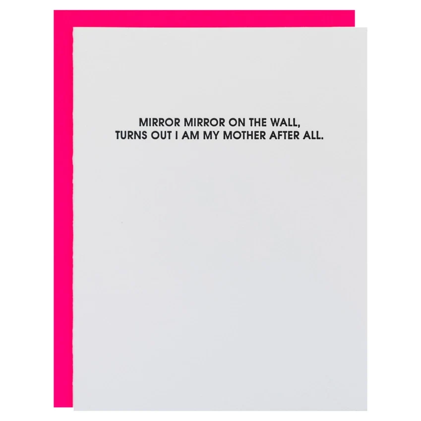 MIRROR MIRROR CARD