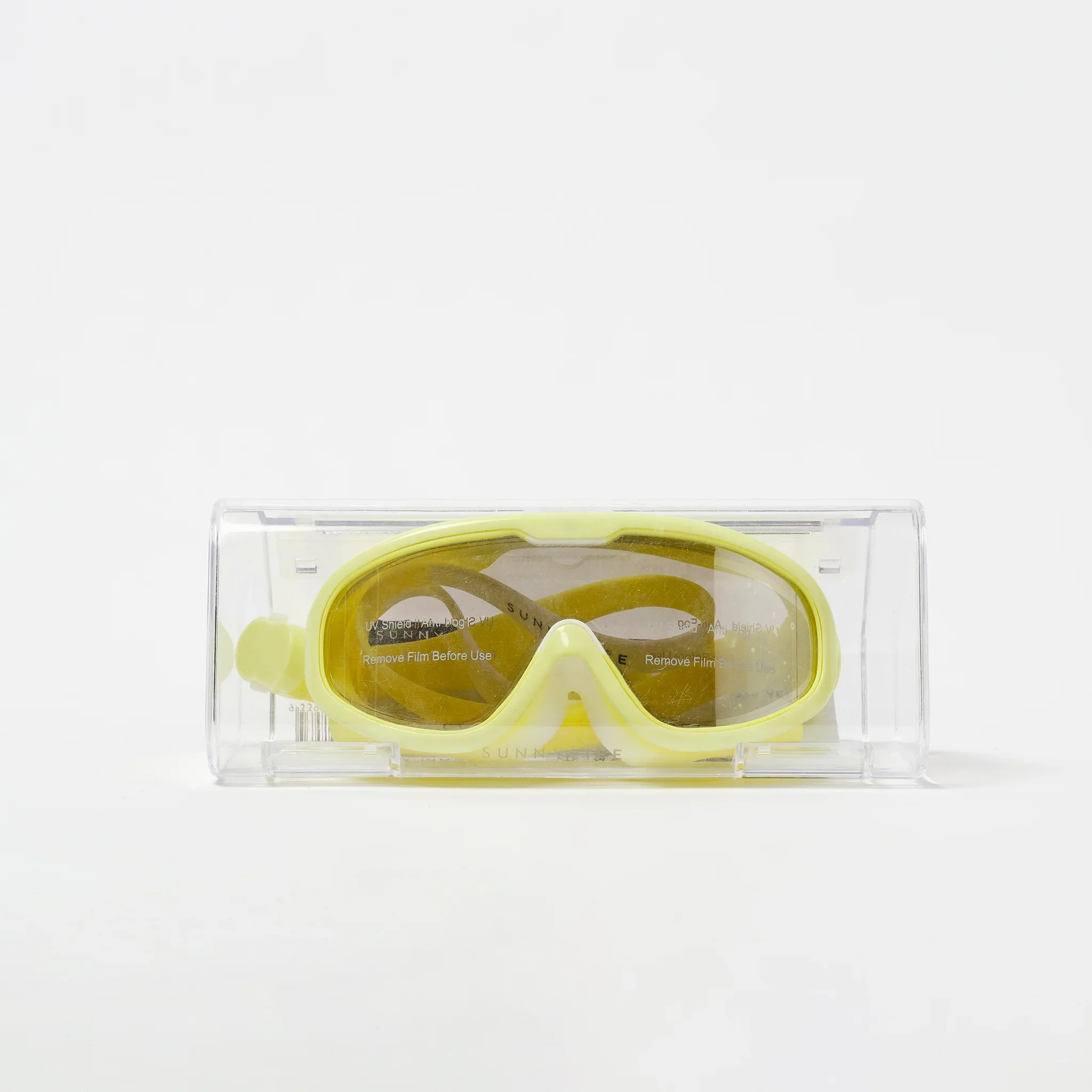 NEON YELLOW SWIM MASK