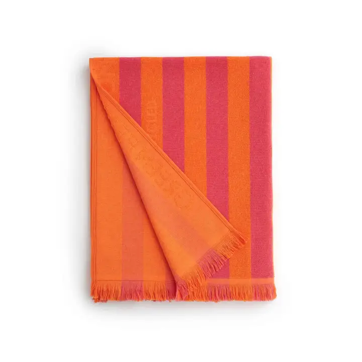 ORANGE STRIPE TOWEL - Image 2