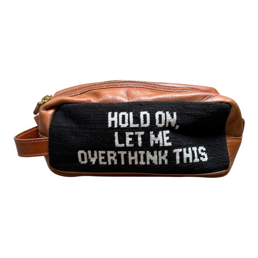 OVERTHINK TOILETRY BAG