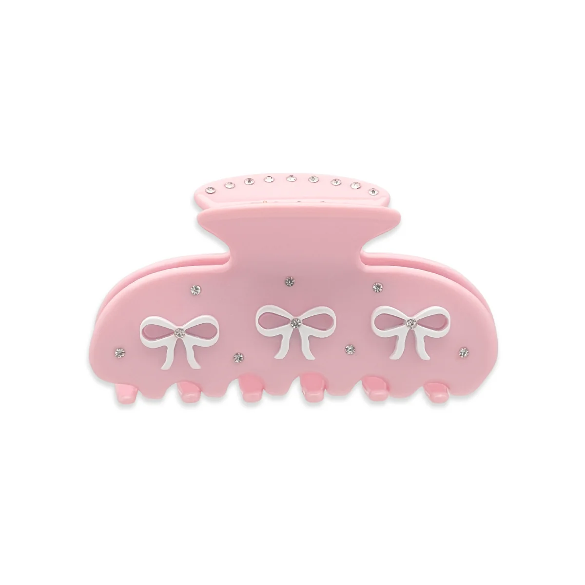PINK BOW HAIR CLIP
