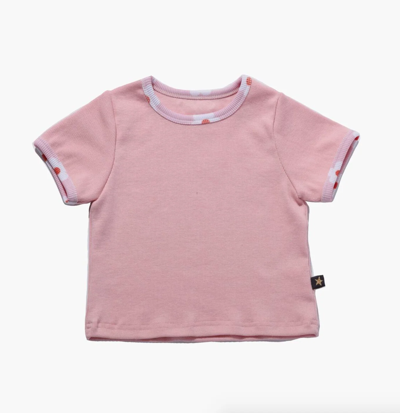 PINK CROP T-SHIRT