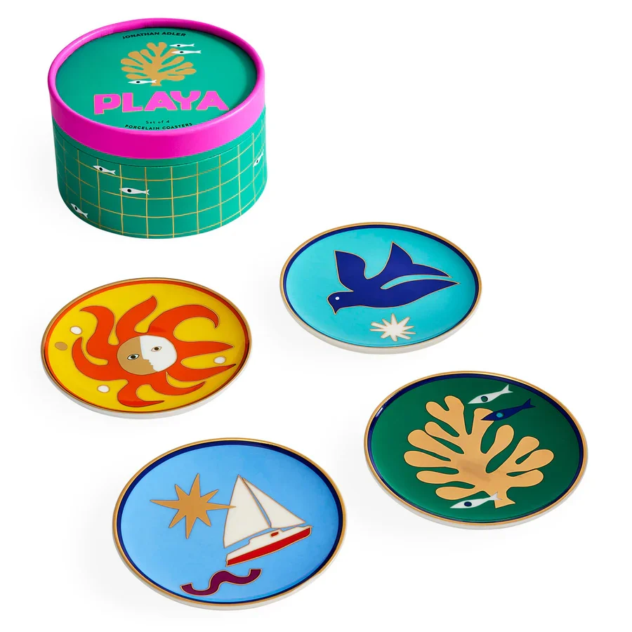 PLAYA COASTERS - SET OF 4
