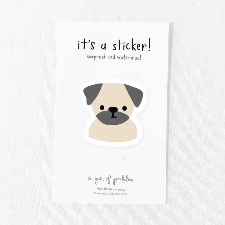 PUG STICKER