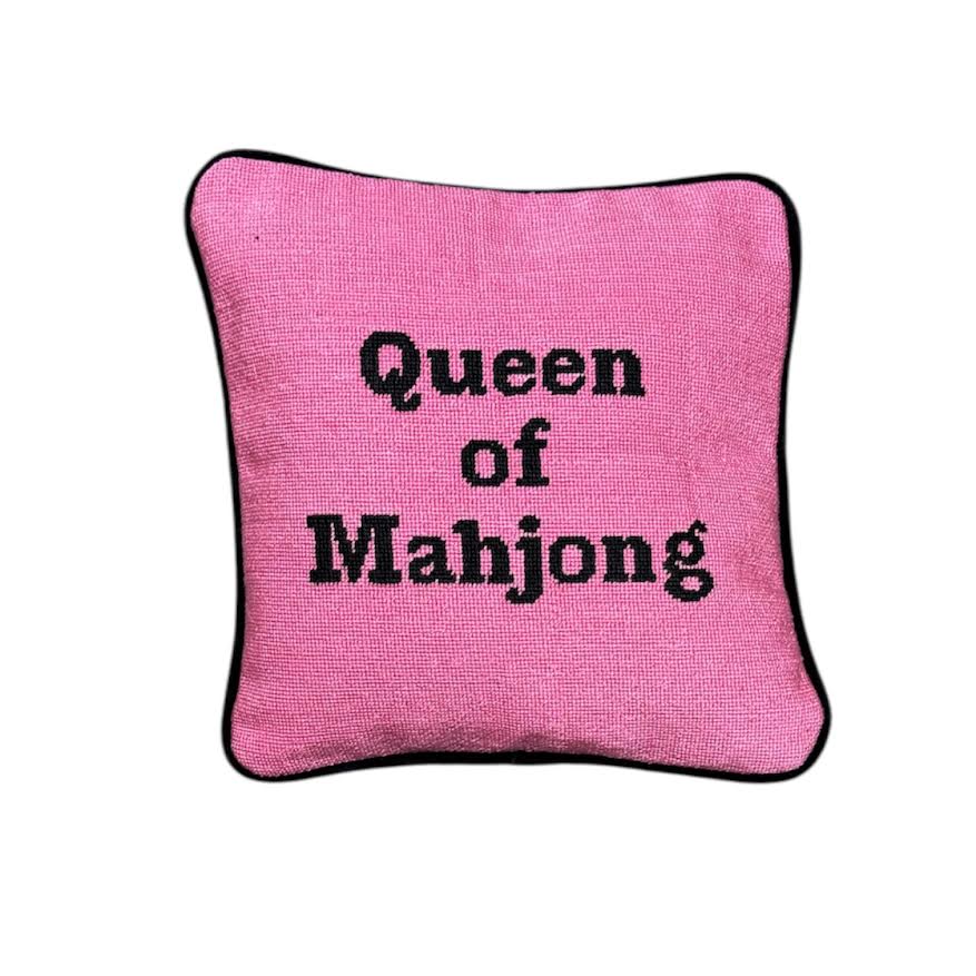QUEEN OF MAHJONG PILLOW