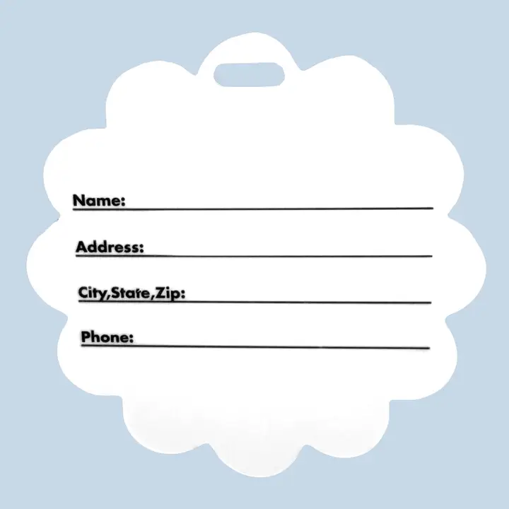 RAINBOW DAISY BAG TAG - Image 2