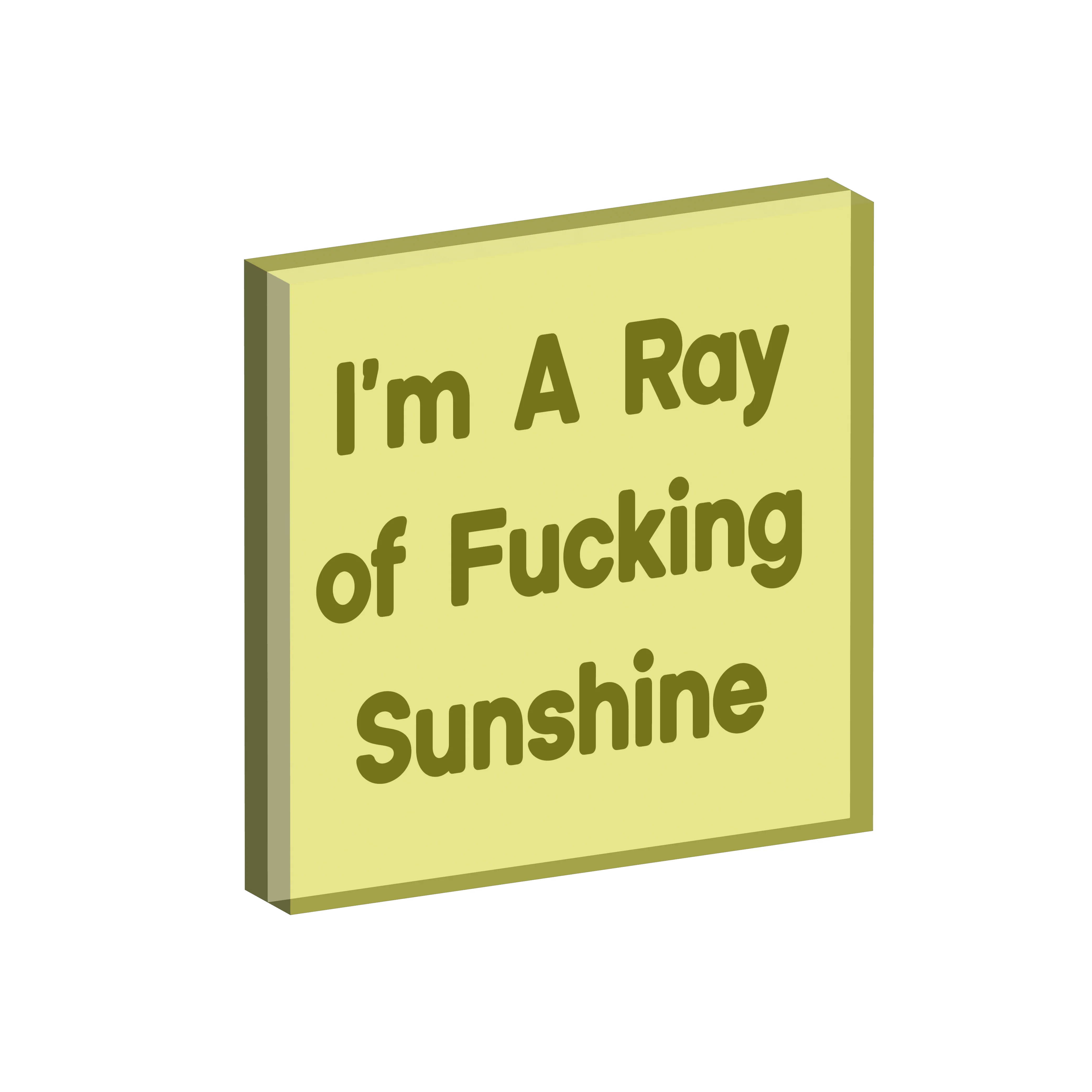 RAY OF FUCKING SUNSHINE ART FRAME