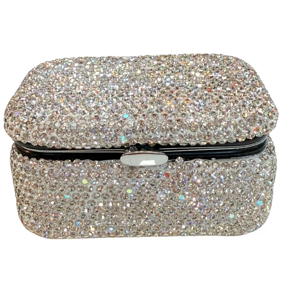 RHINESTONE JEWELRY BOX