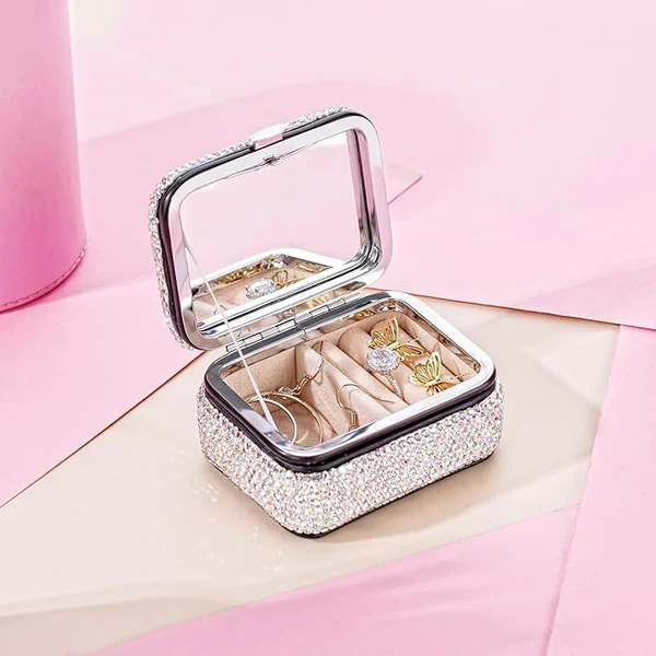 RHINESTONE JEWELRY BOX - Image 2