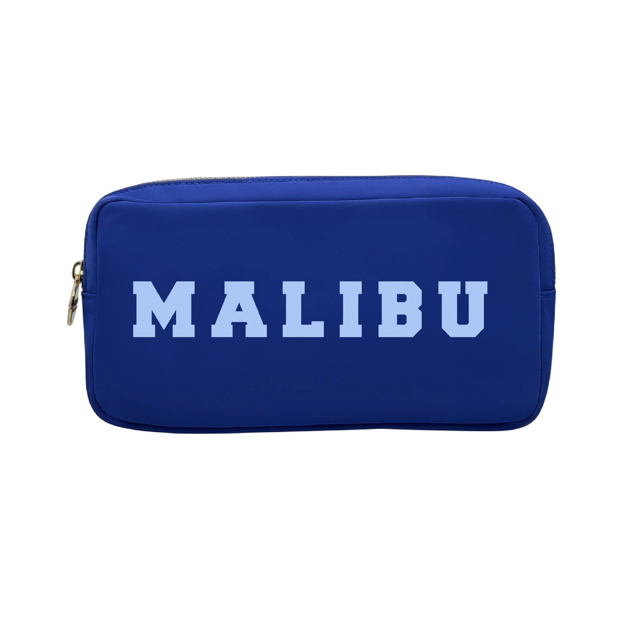 ROYAL BLUE MALIBU SMALL COSMETIC POUCH