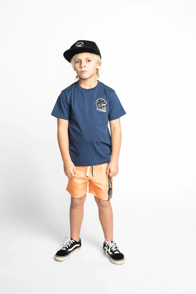 SKULLCAP TEE - DK DENIM - Image 3