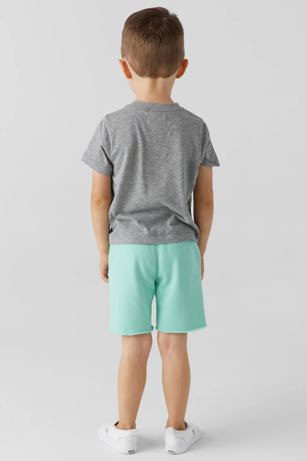 SOL ANGELES KIDS WAVES AIDEN CREW - HEATHER GREY - Image 2