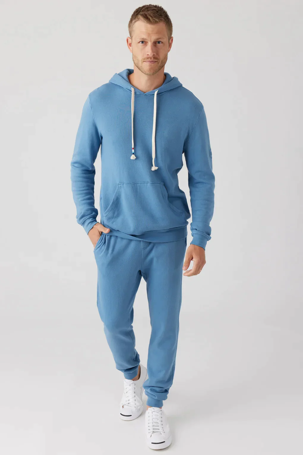 SOL ANGELES MENS ESSENTIAL WAVES JOGGERS - ATLANTIC ATLAS - Image 2