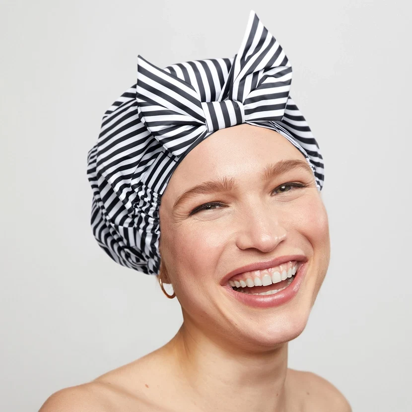 STRIPES SHOWER CAP - Image 3
