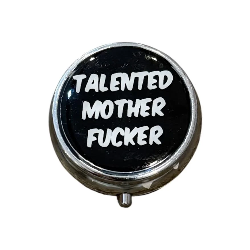 TALENTED MF PILL CASE