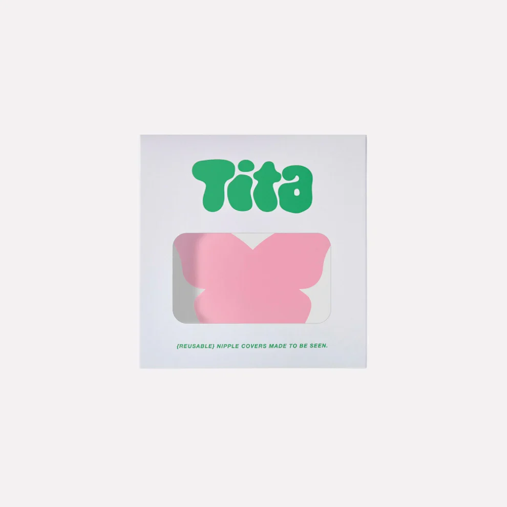 THE BUTTERFLY PINK NIPPLE COVER - Image 2