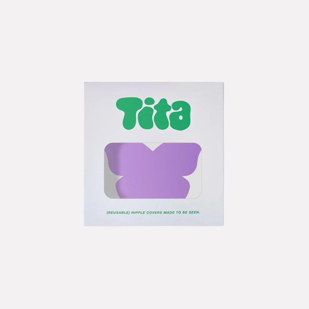 THE BUTTERFLY PURPLE NIPPLE COVER - Image 2