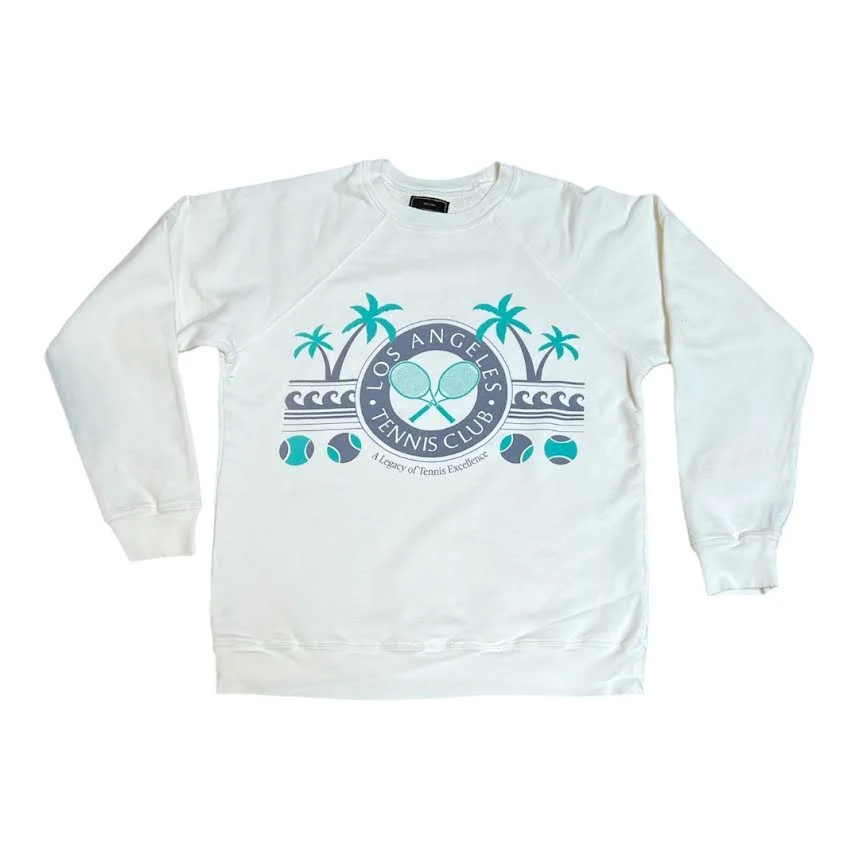 UNISEX LOS ANGELES TENNIS CLUB CREWNECK