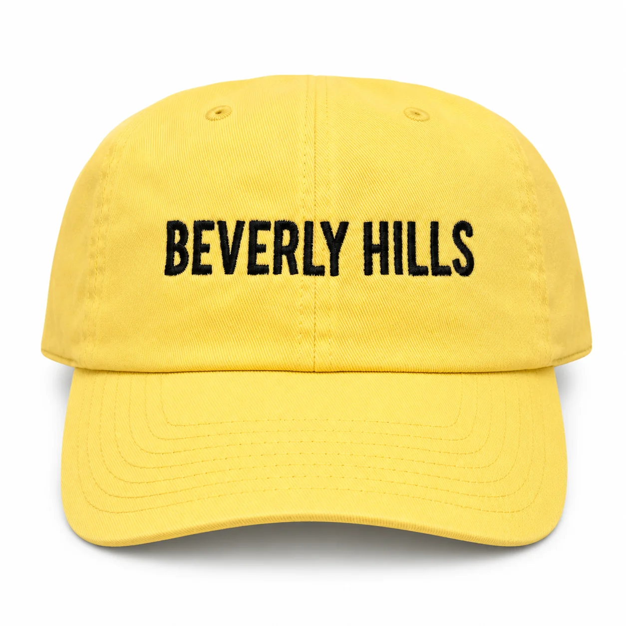 UNISEX YELLOW/BLACK BEVERLY HILLS HAT