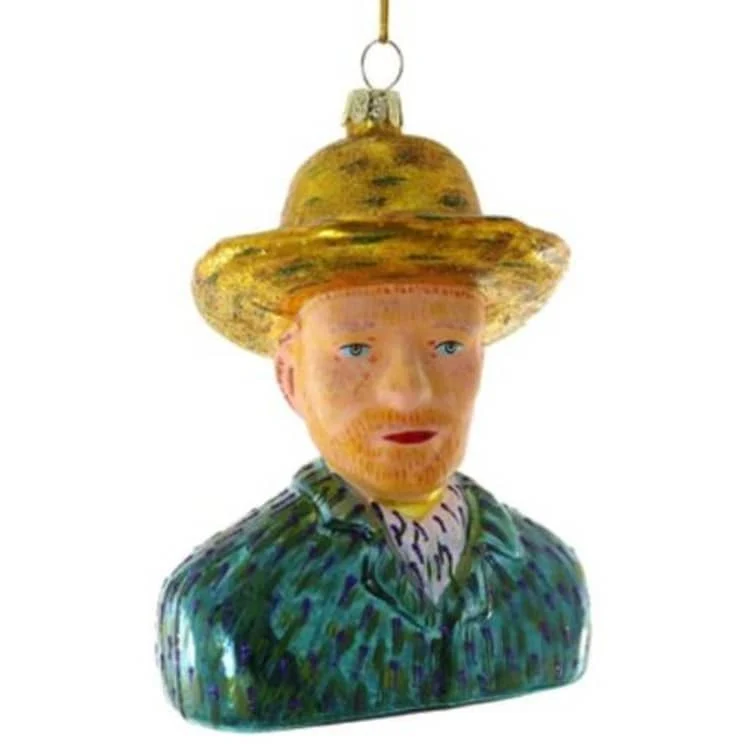 VINCENT VAN GOGH YELLOW ORNAMENT