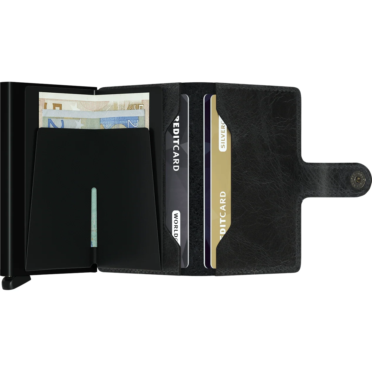 VINTAGE BLACK SECRID MINIWALLET - Image 3