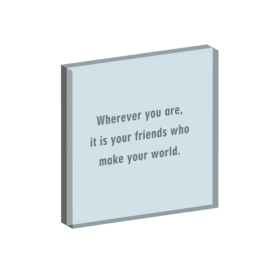 WHEREVER YOU ARE ART FRAME