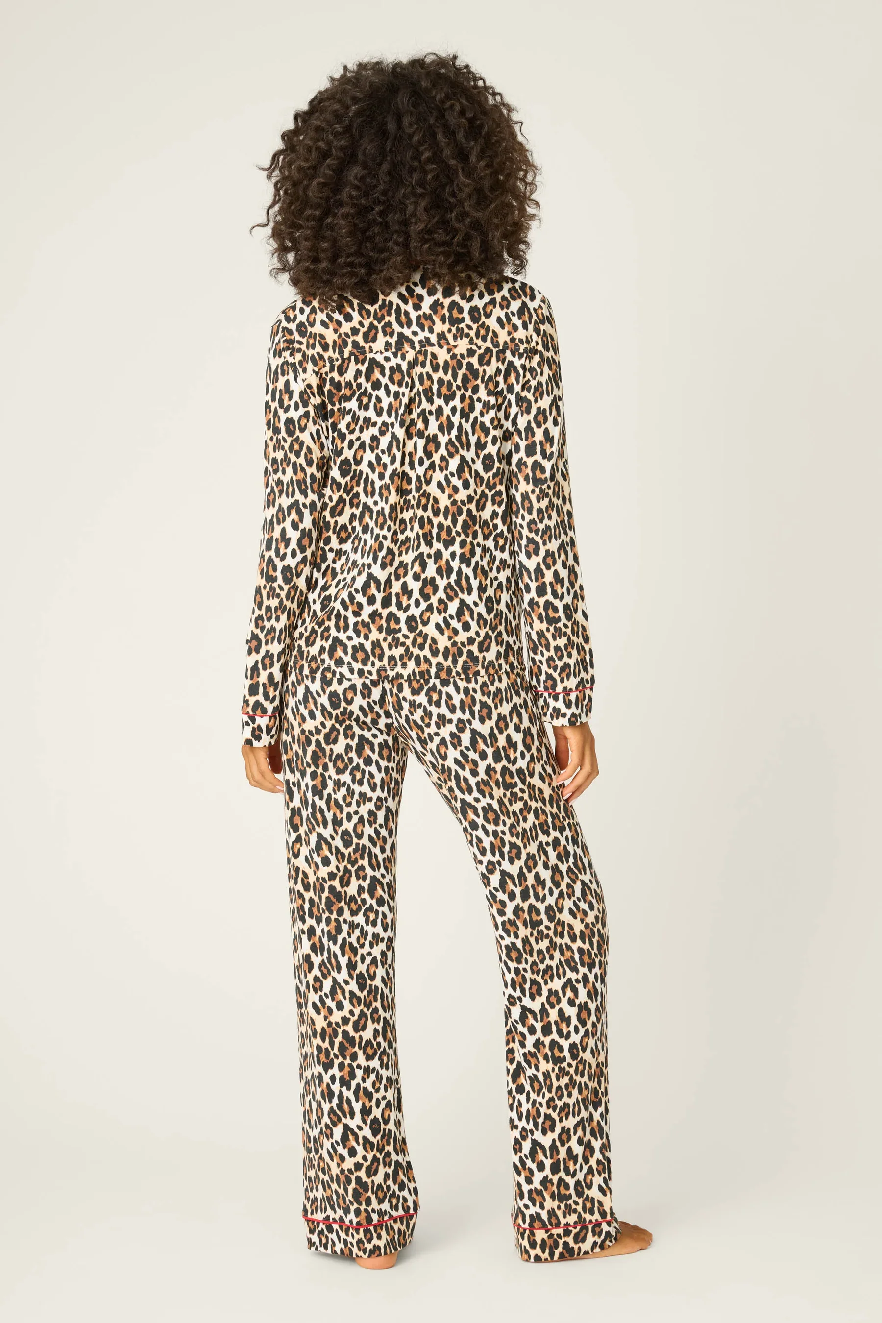 WOMENS LEOPARD PJ SET - Image 3