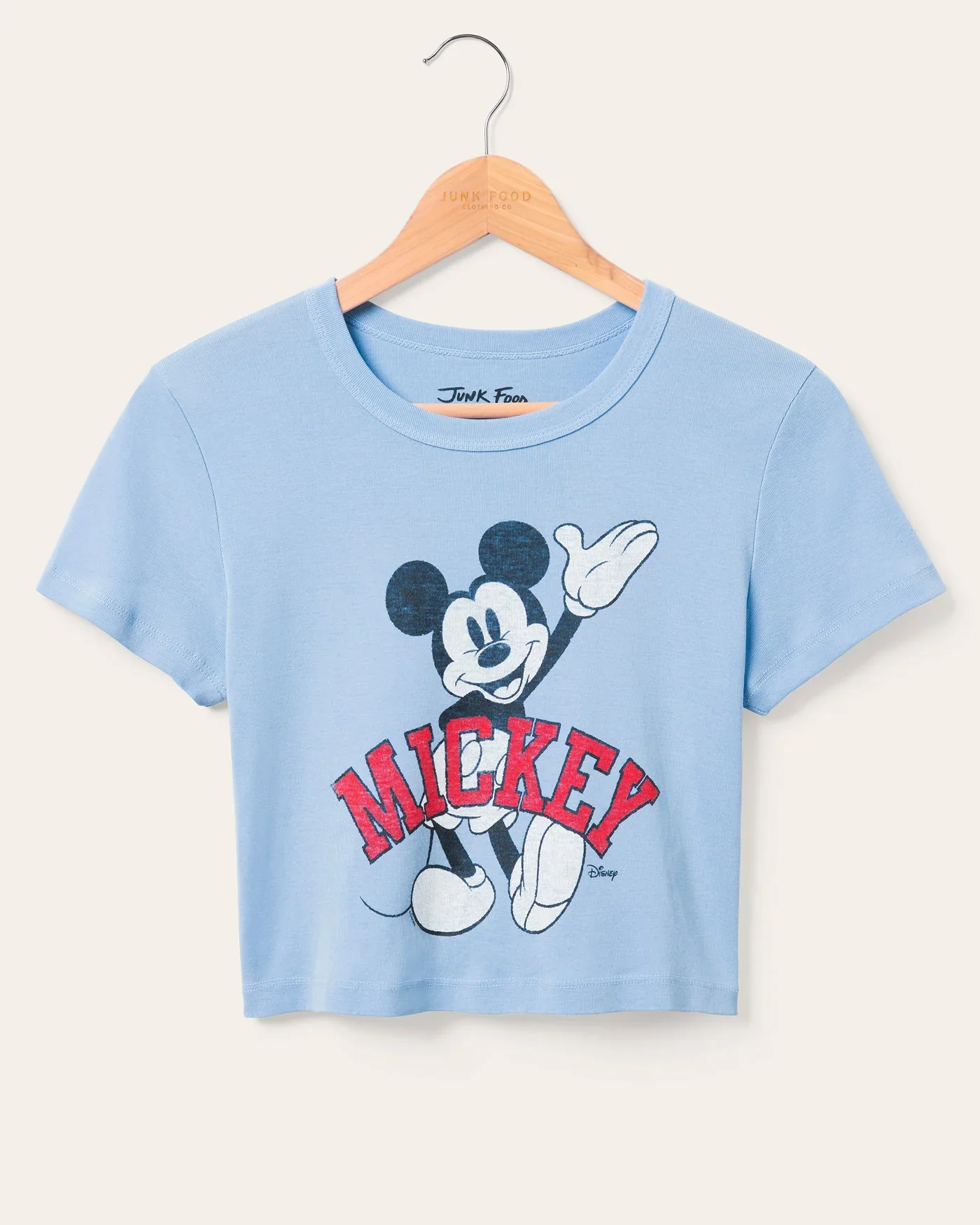 WOMENS MICKEY WAVE BABY TEE