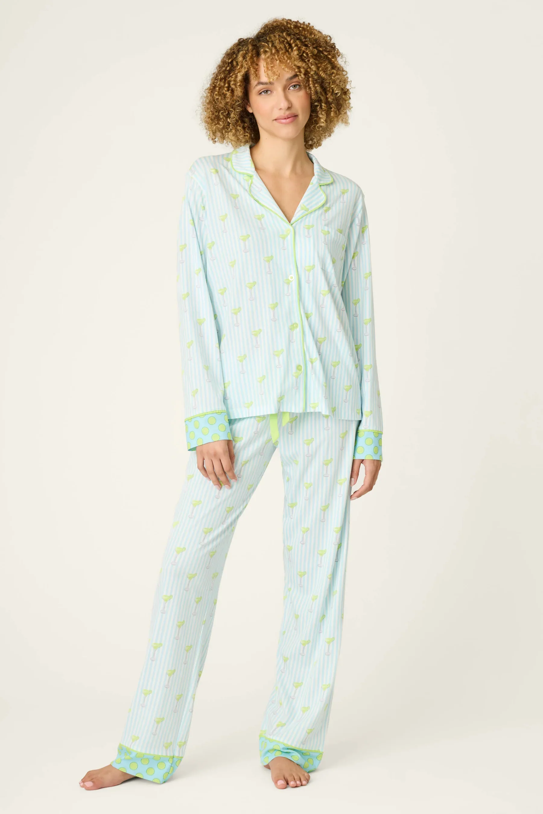 WOMENS SALTY CADILLAC PJ SET